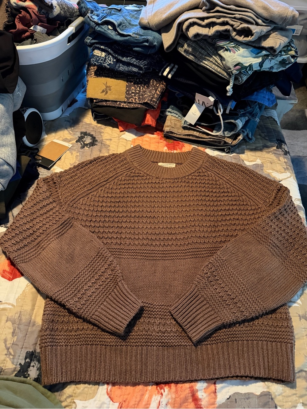 NWOT Universal Thread Cable Knit Sweater